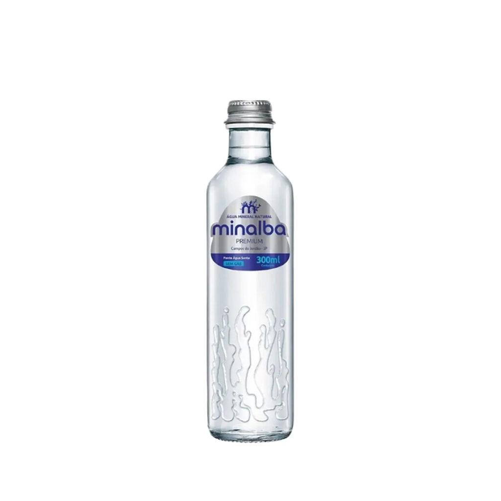 Água Mineral Minalba VD 12x300 ml