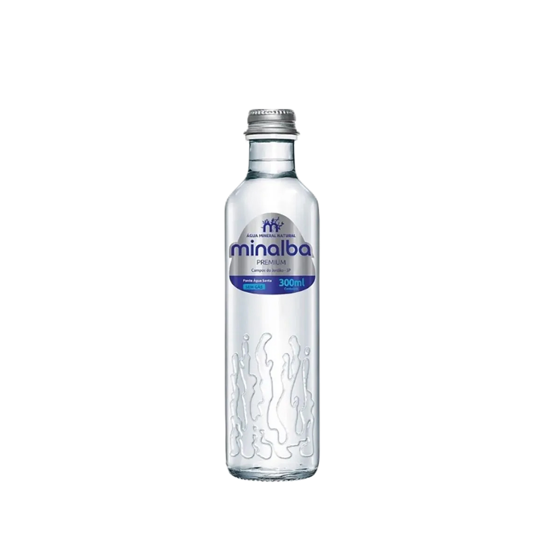Água Mineral Minalba VD 12x300 ml