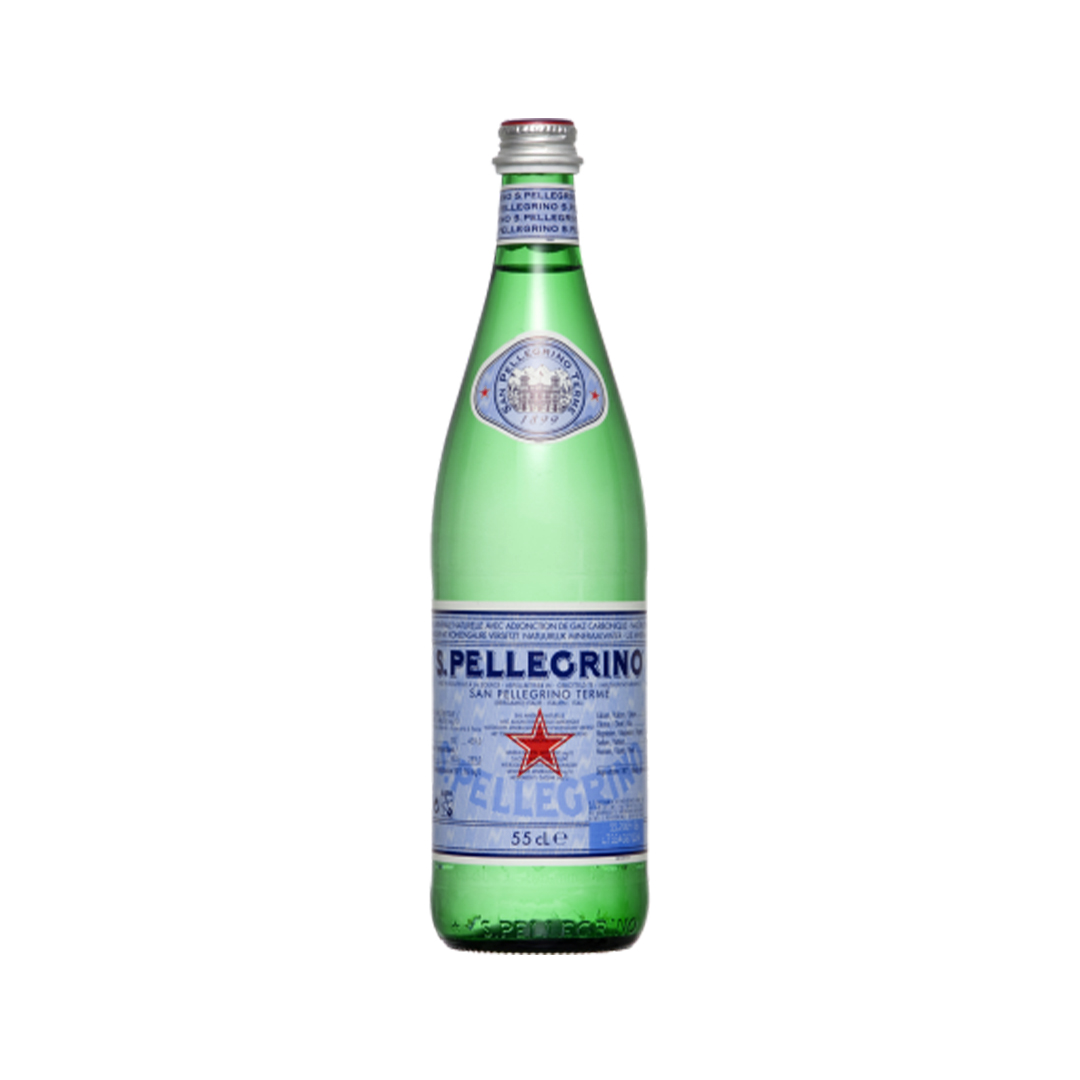 Água Mineral San Pelleg C/ Gás VD 1x505 ml