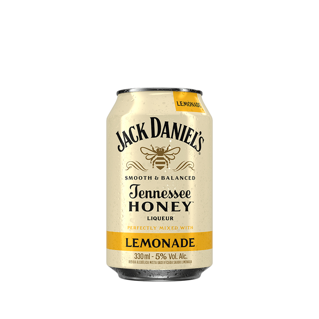 Bebida Alcoólica Mista Jack Honey Lemonade Lata 12x330ml