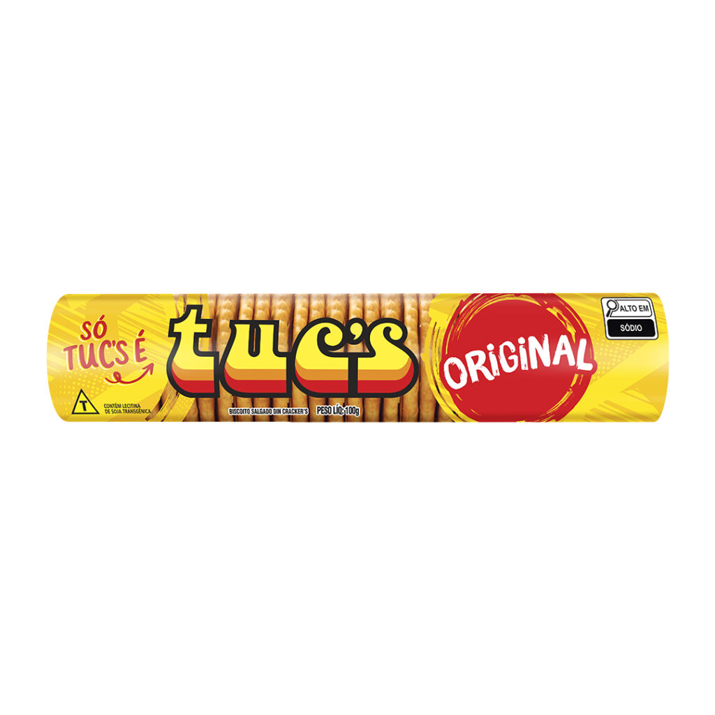 Biscoito Tuc's Din Cracker Original 100g