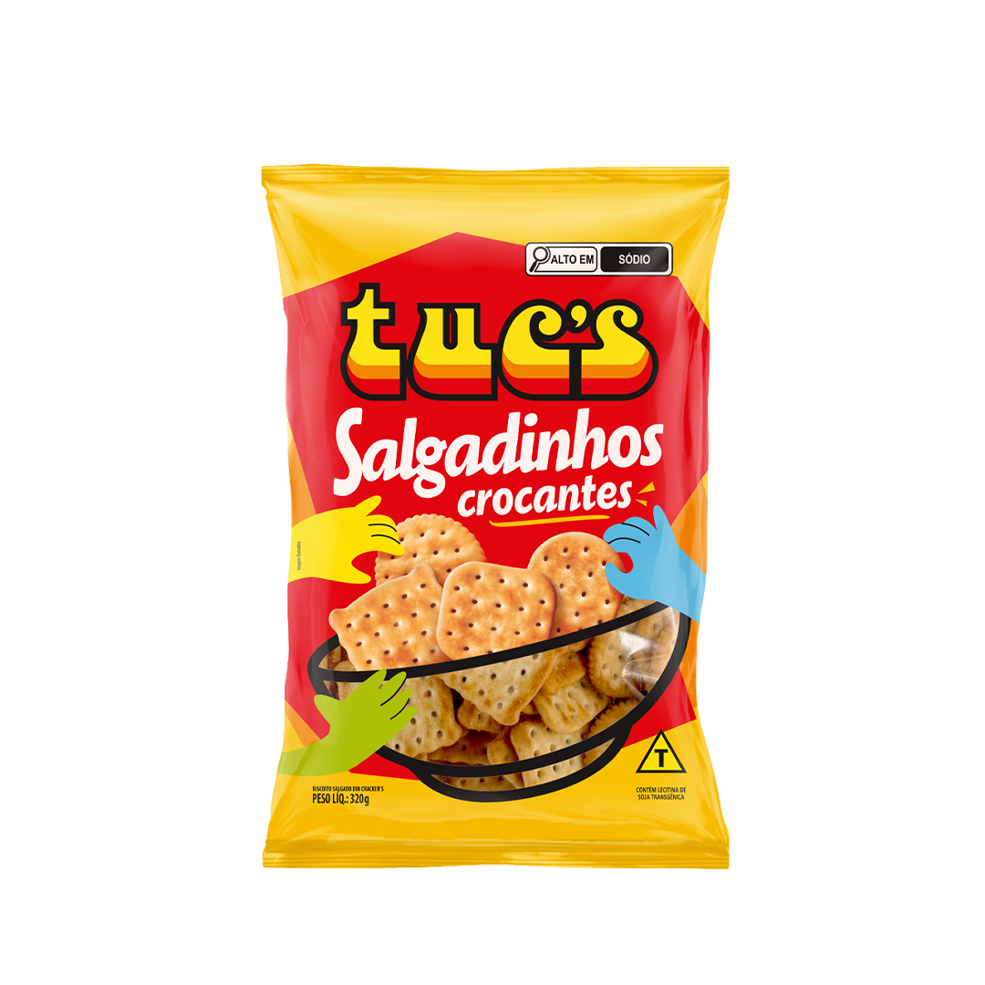 Biscoito Tuc's Salgadinhos Crocantes 320g