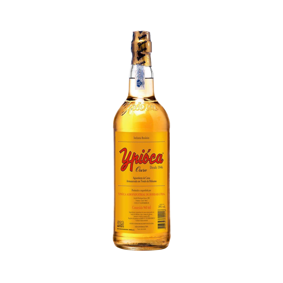 Cachaça Ypioca Ouro CG 965ml