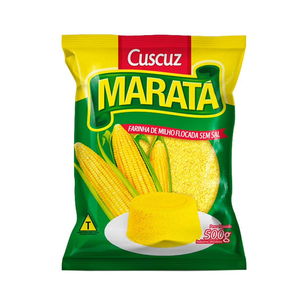 Farinha de Milho Maratá Flocada 20x500g