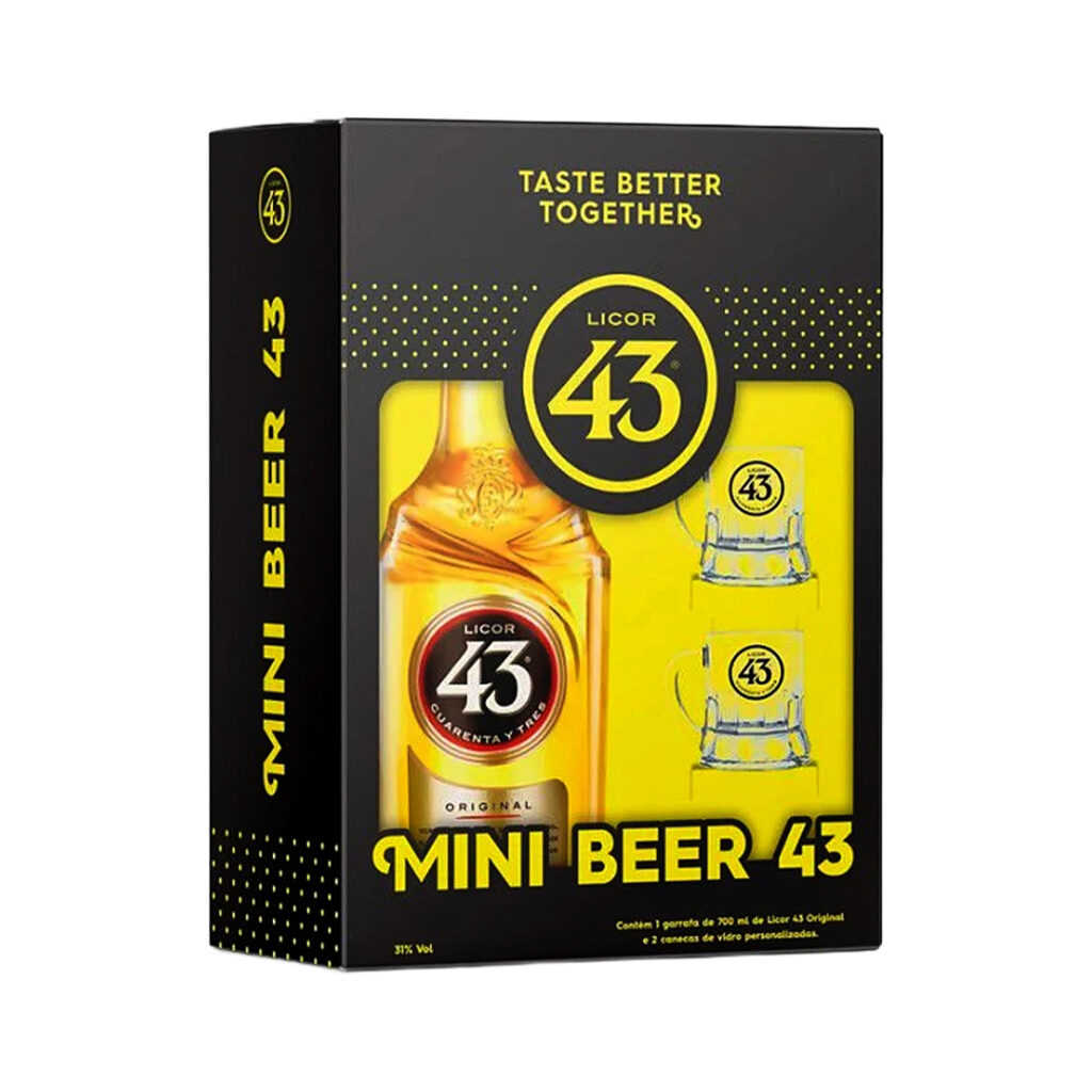 Licor 43 OR Diego Zam 2 Mini Can 700 ml
