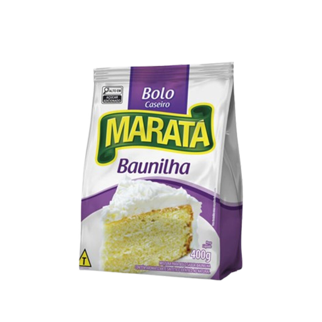Mistura de Bolo Maratá Baunilha 1x400g