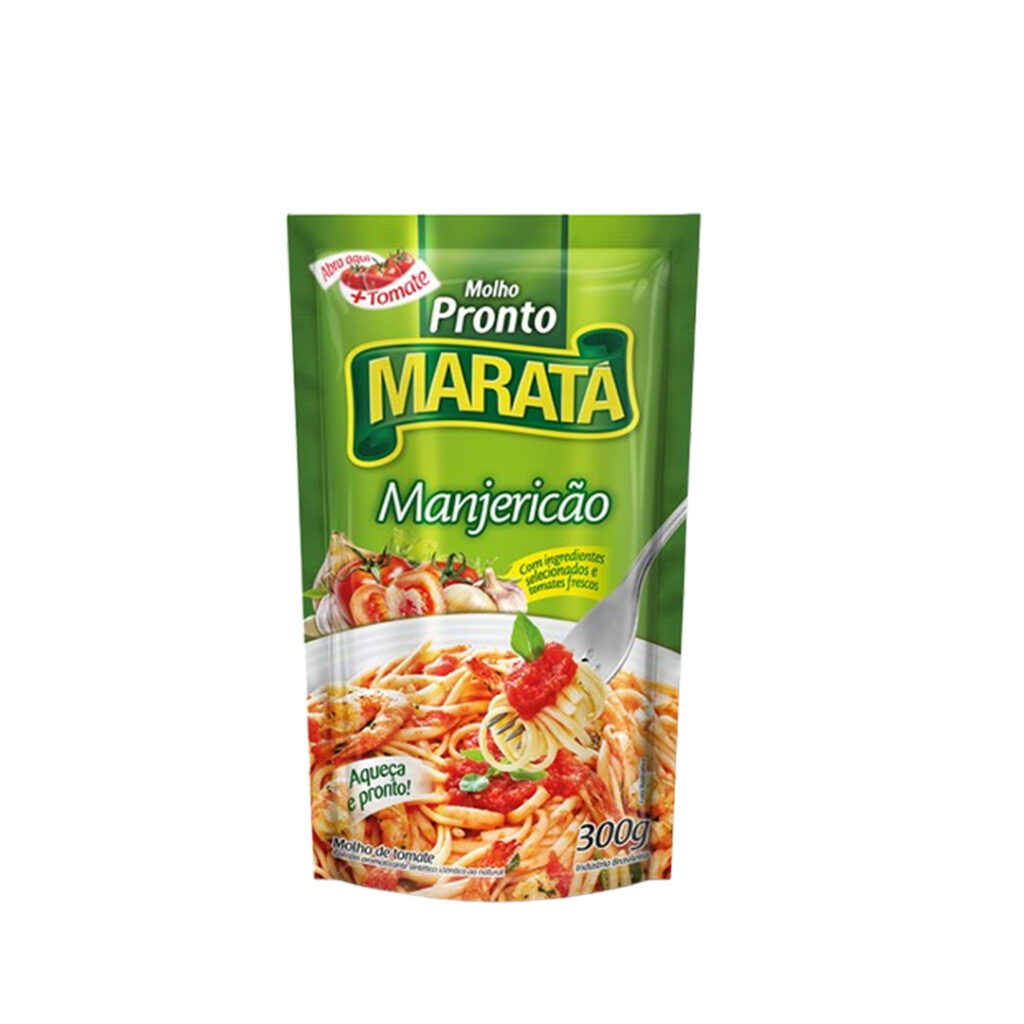 Molho Maratá Pronto Manjericão 1x300g