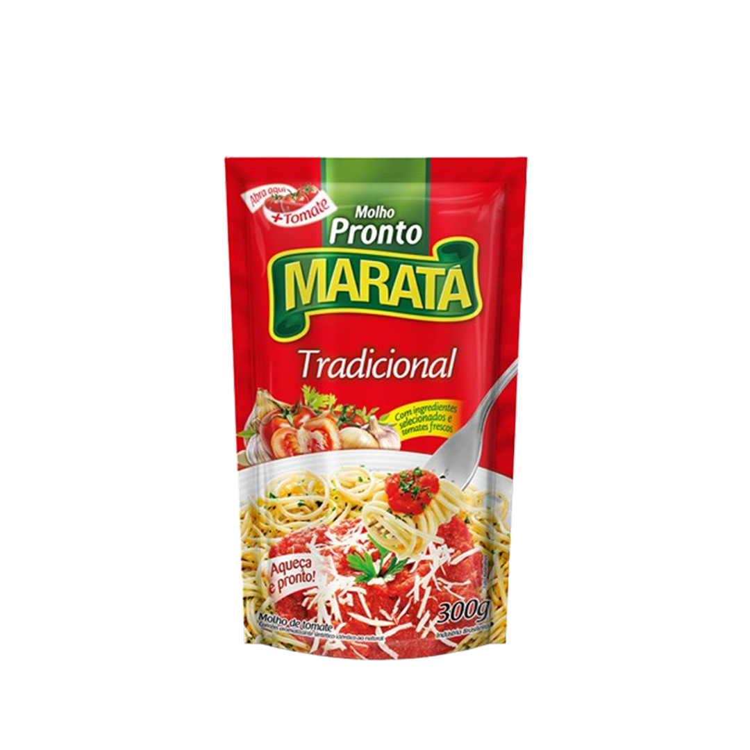 Molho Maratá Pronto Tradicional 1x300g