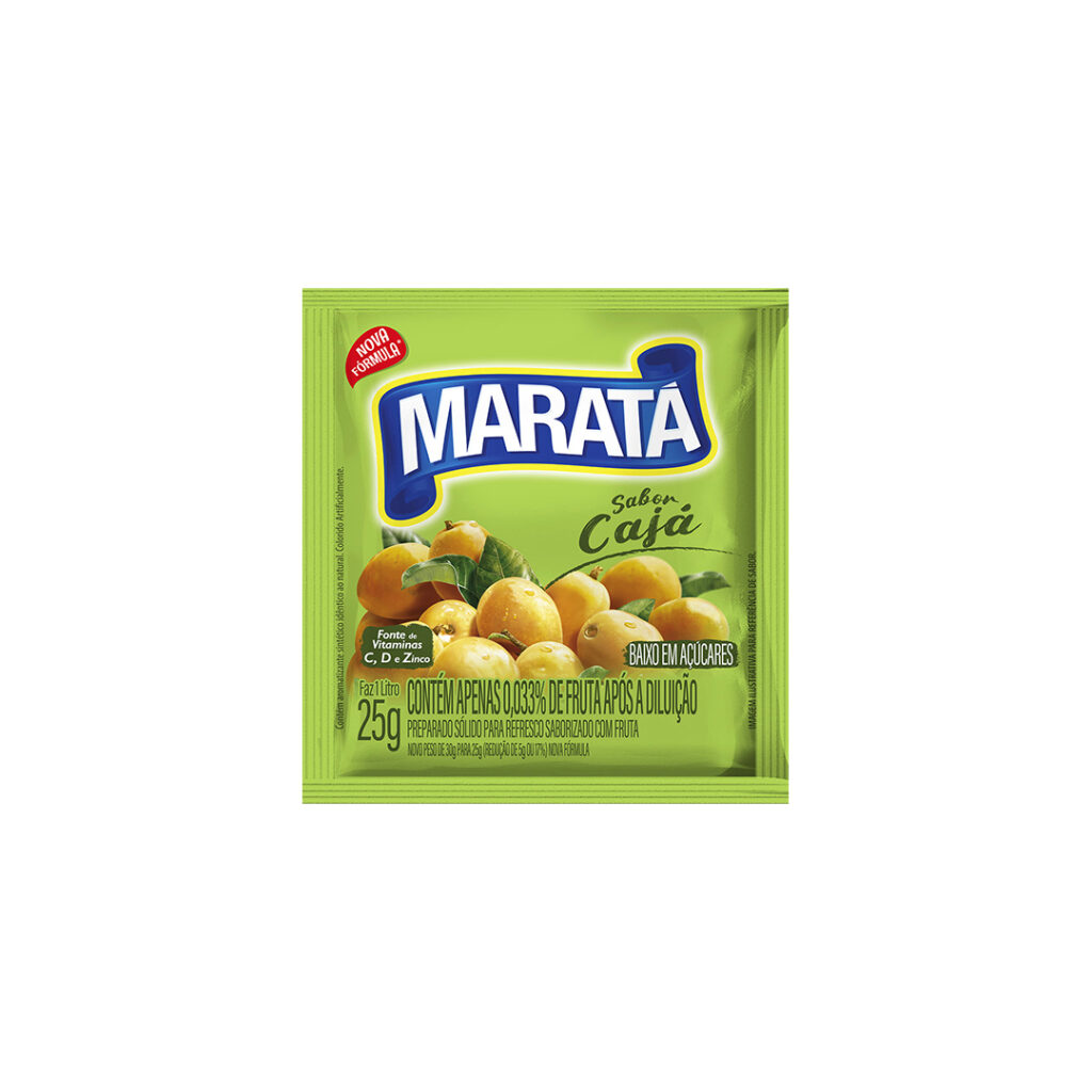 Refresco Pó Maratá Cajá 1x15x25g