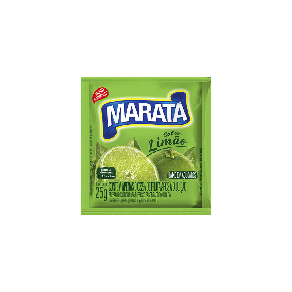 Refresco Pó Maratá Limão 1x15x25g