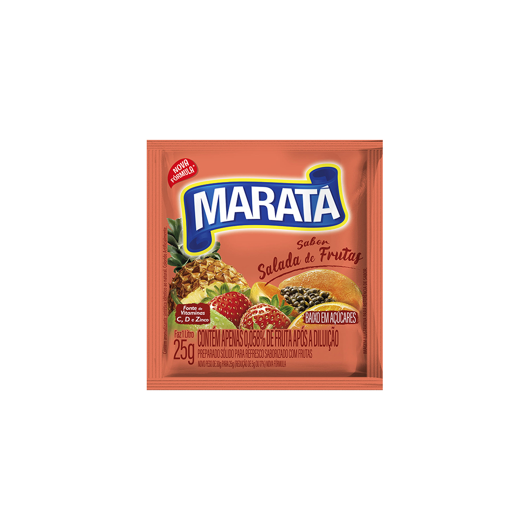 Refresco Pó Maratá Salada de Fruta 1x15x25g