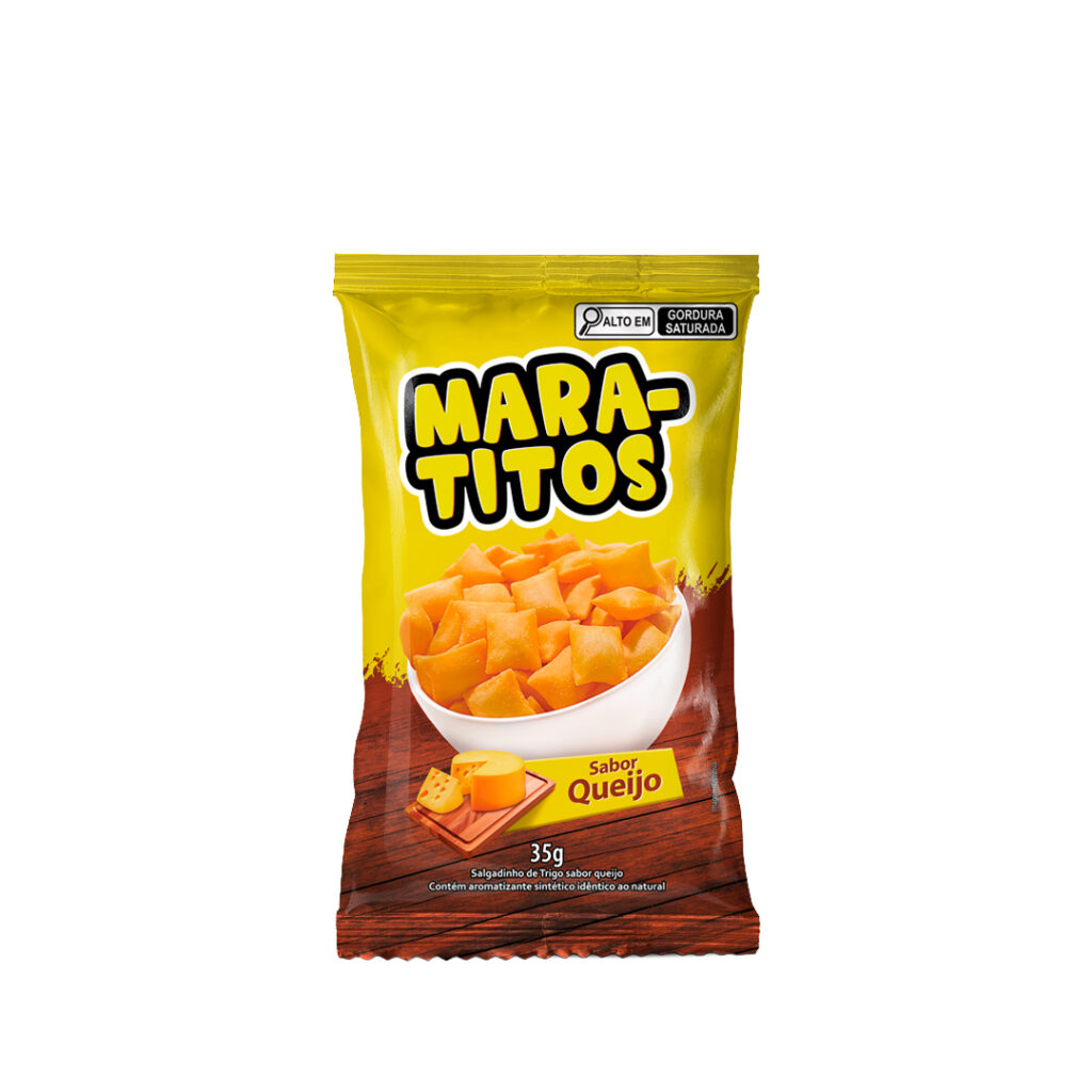 Salgadinho Maratitos Pastel Queijo 1x35g