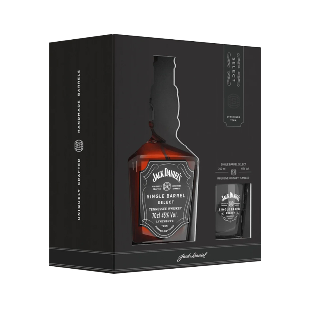 Whisky Jack Daniel Single Barrel com copo 750ml