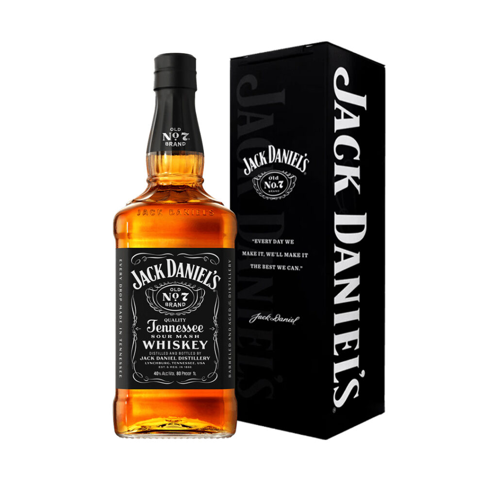 Whisky Jack Daniels com Cartucho 1L